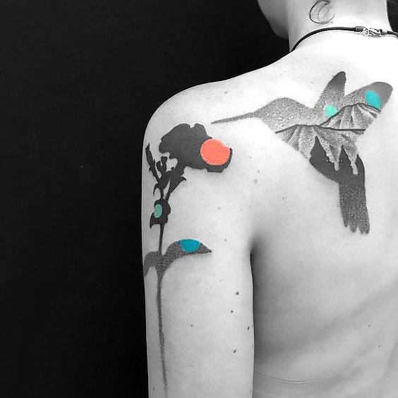 Best Original Hummingbird Tattoo Idea