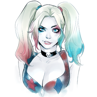 DC Comics Harley Quinn Tattoo