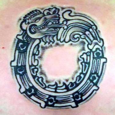 Aztec Snake Tattoo