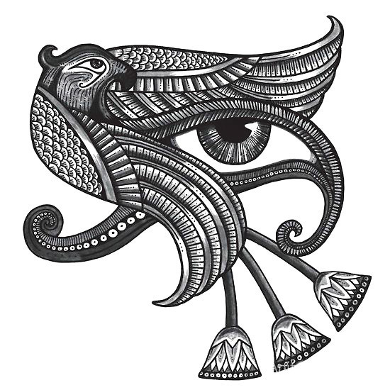Egyptian Protection Symbol Tattoo Design