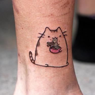 Fat Cat Tattoo