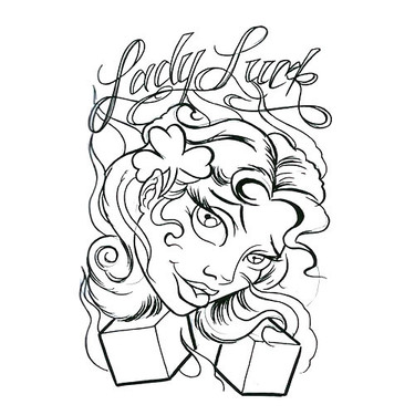 Lady Luck Tattoo