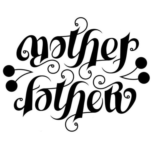 Mother-Father Ambigram Tattoo Design