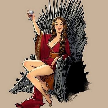 Pin Up Cersei Lannister Tattoo
