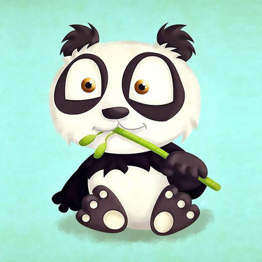 Funny Cute Panda Tattoo
